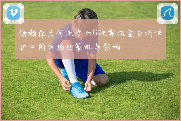 杨瀚森为何未参加G联赛拓蜜分析保护中国市场的策略与影响
